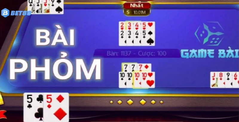 Luật chơi cá cược game phỏm online bet88 cơ bản và điều cần biết